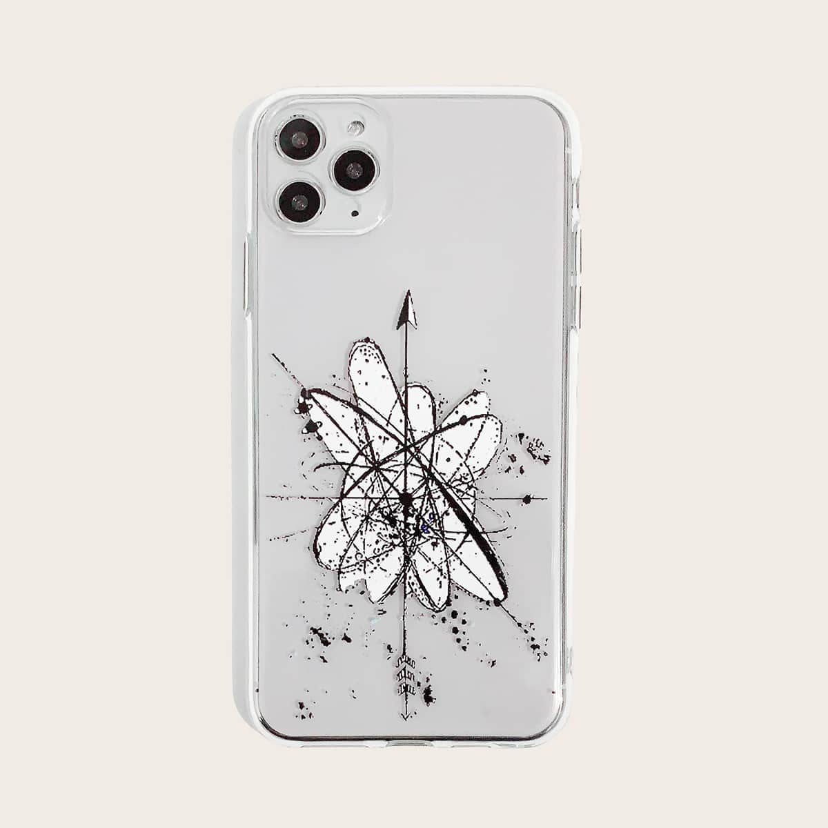 

Graphic iPhone Case, Clear