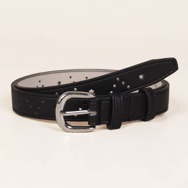 

Kids Hollow Out Star Belt, Black