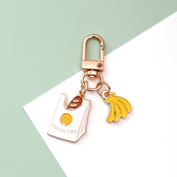 

Брелок с бананом, Многоцветный