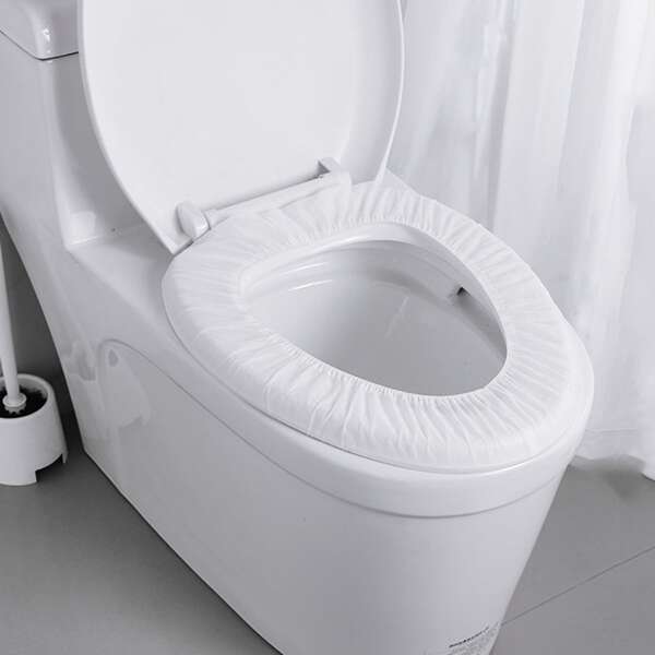 

10pcs Disposable Closestool Seat Cover, White