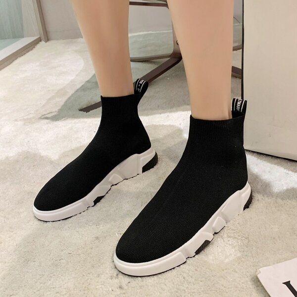 

Wide Fit Ankle Boots, Black