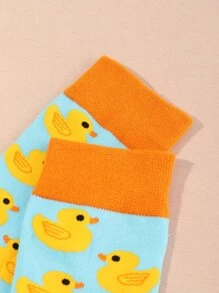 Men Color Block Socks - Multicolor - View 3