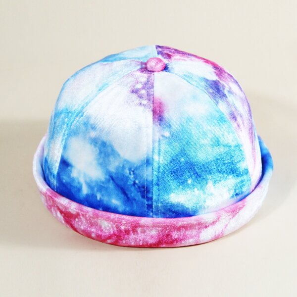 

Men Tie Dye Landlord Hat, Multicolor