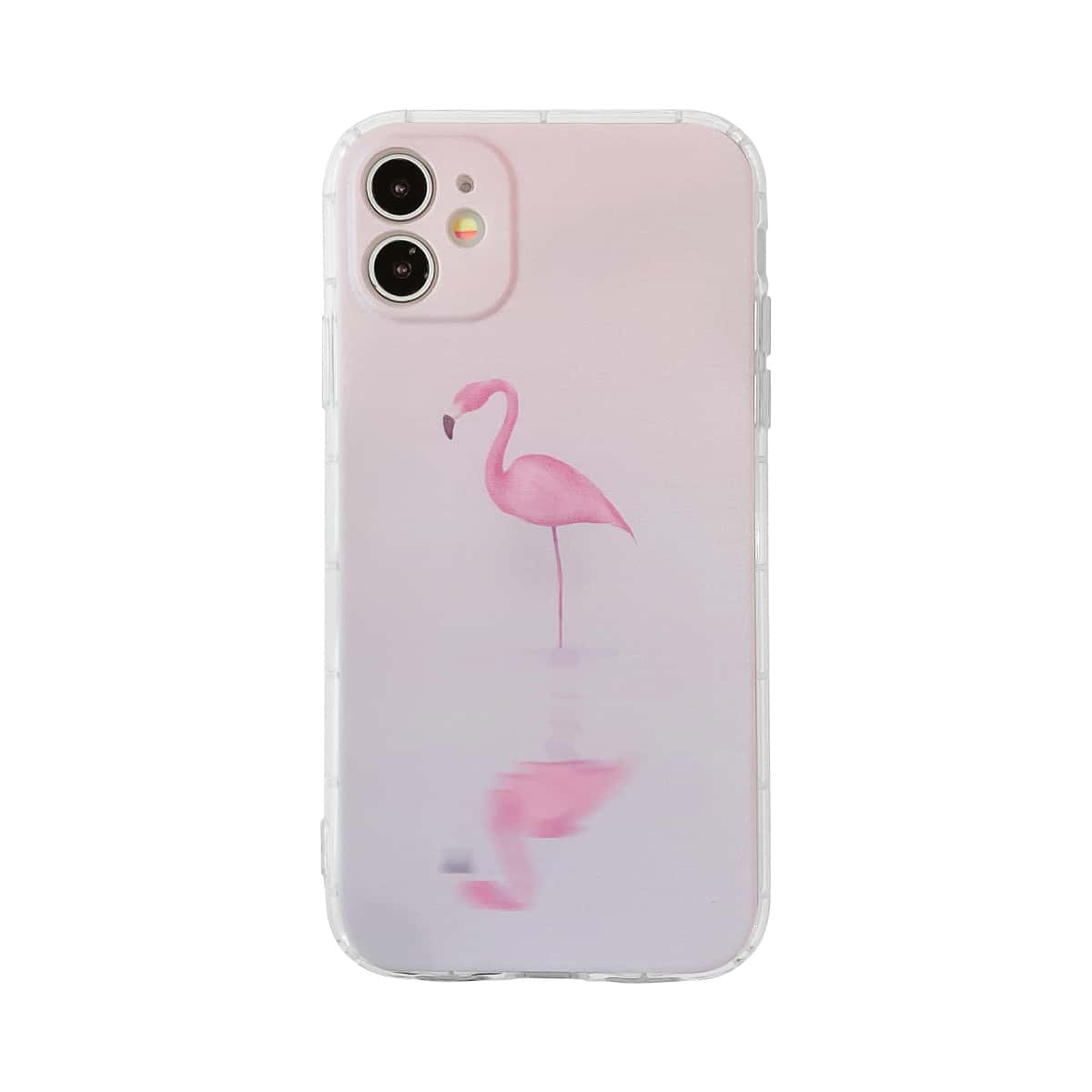 

Flamingo Print iPhone Case, Pink