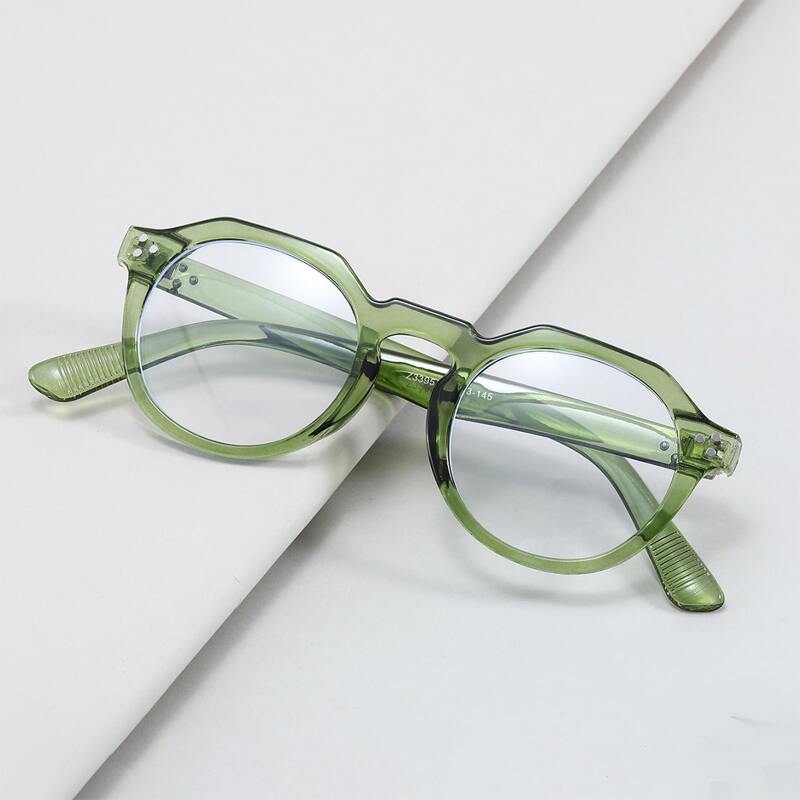 

Guys Acrylic Frame Anti-blue Light Glasses, Green