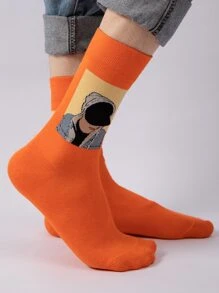 Calcetines de hombres con figura