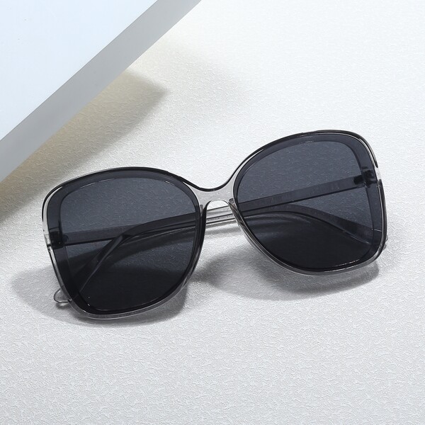 

Acrylic Frame Sunglasses, Black