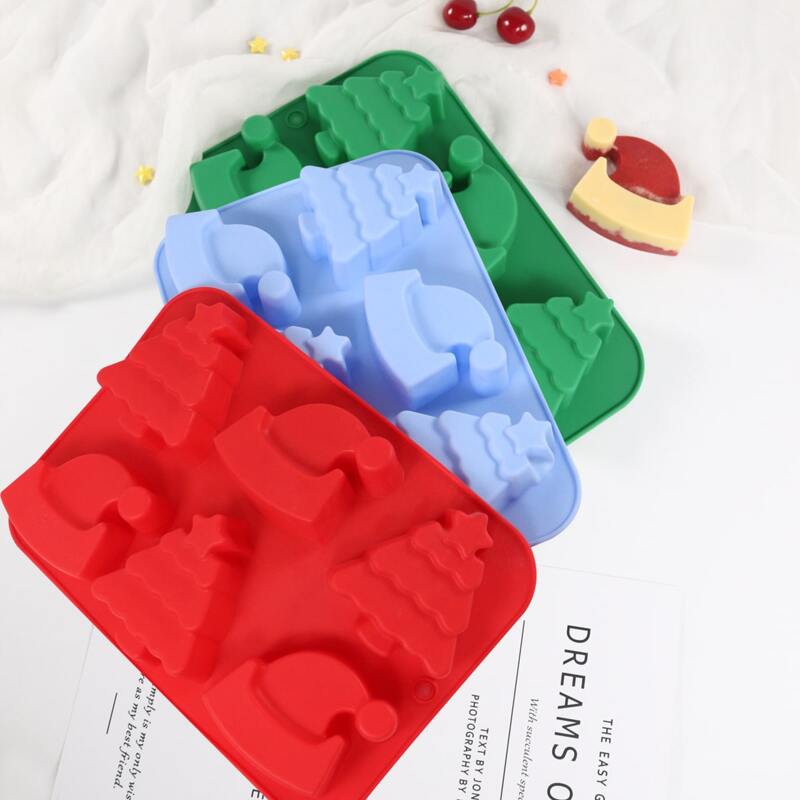 

1pc Random Color Christmas Baking Mold, Green