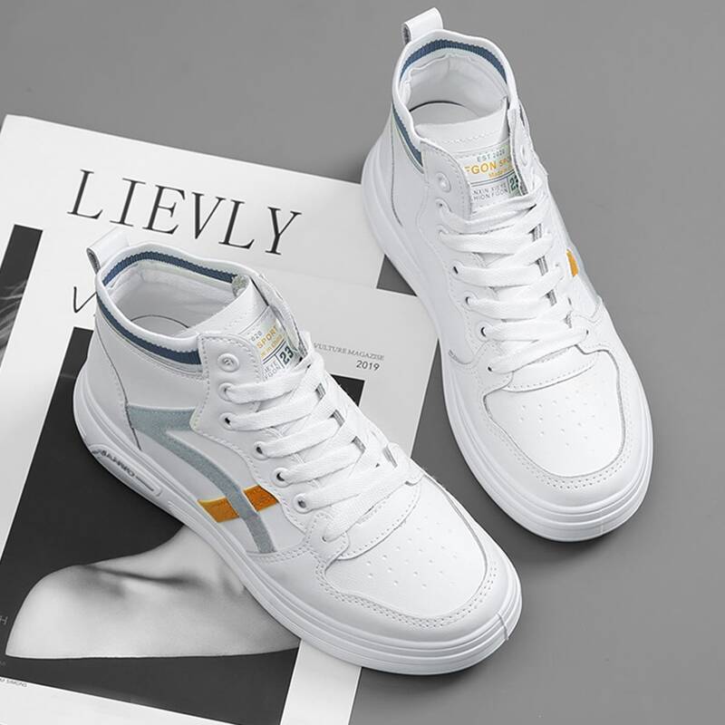 

Lace-up Front Wide Fit Skate Shoes, White