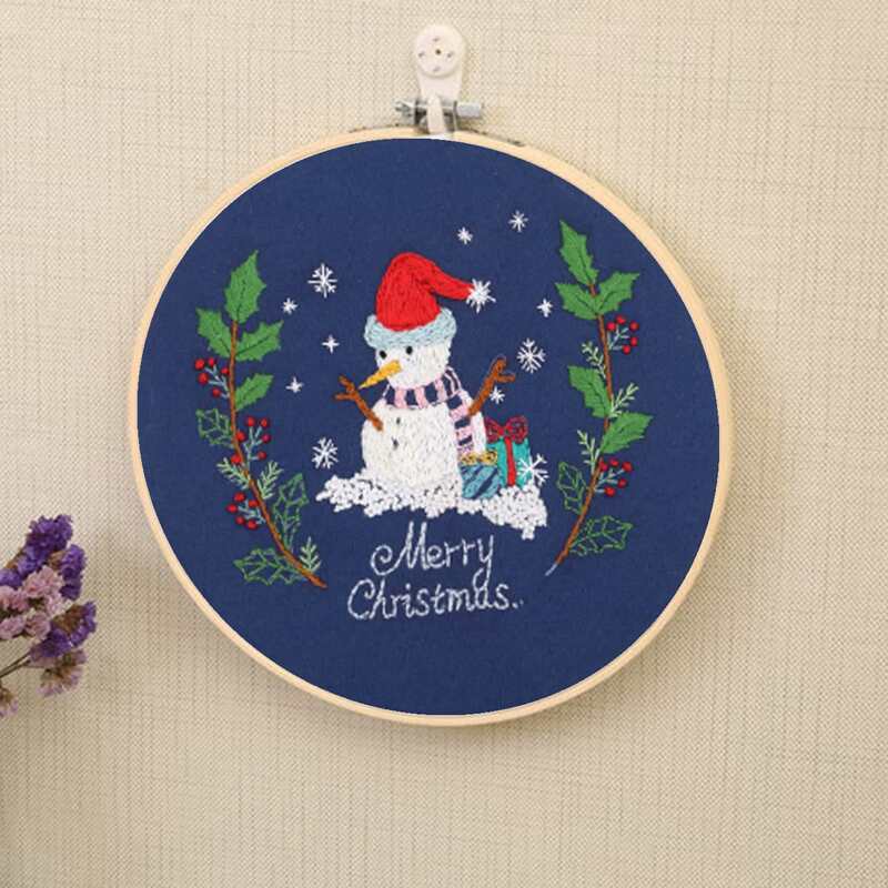

Christmas Pattern Cross Stitch, Multicolor