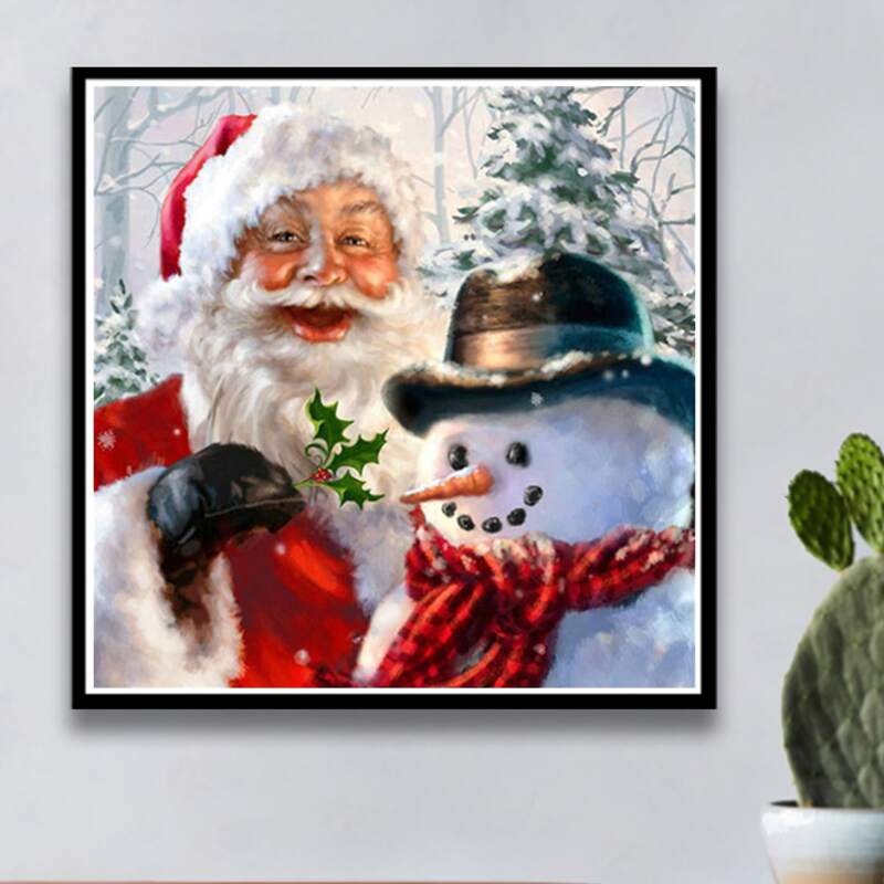 

Christmas Pattern Diamond Painting, Multicolor