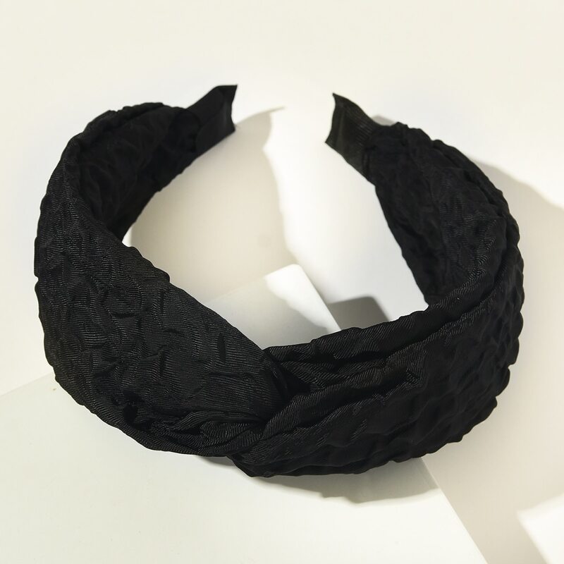 

Plain Hair Hoop, Black