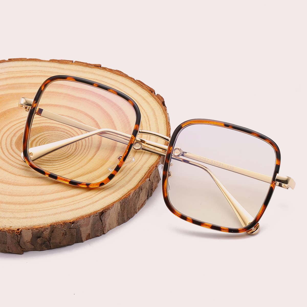 

Guys Tortoiseshell Print Frame Eyeglasses, Multicolor