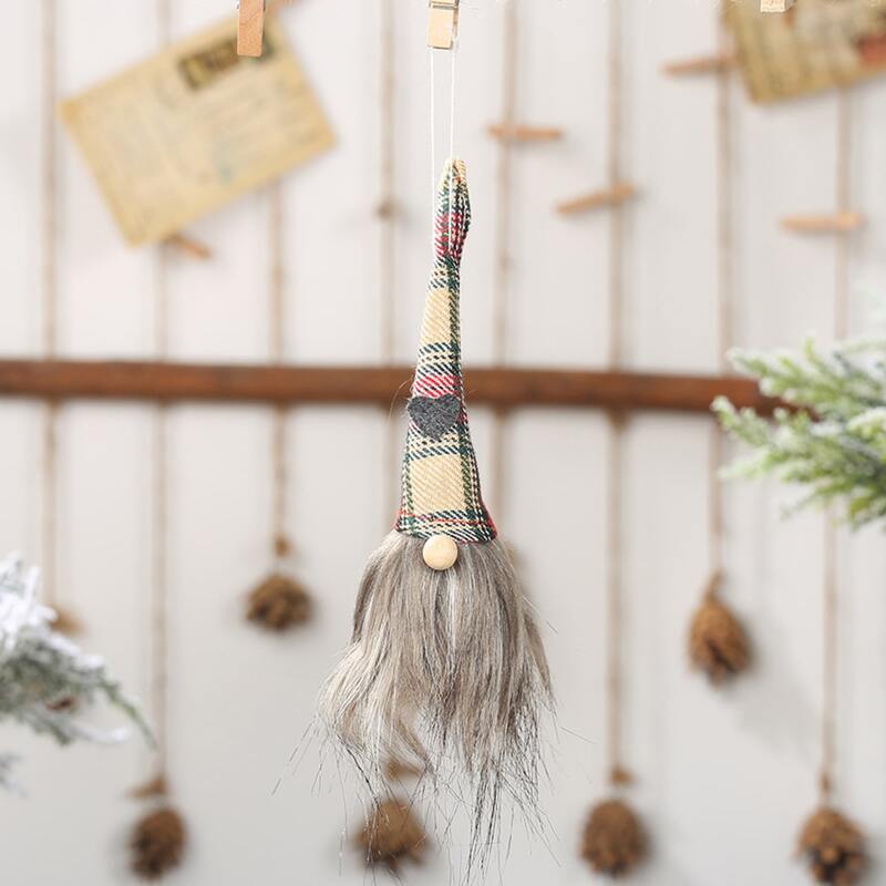 

1pc Christmas Tree Pendant, Khaki