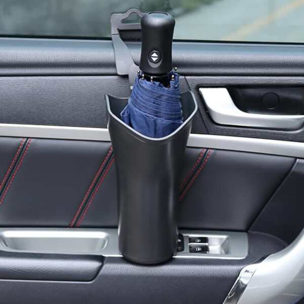 

1pc Multifunction Car Storage Box, Black