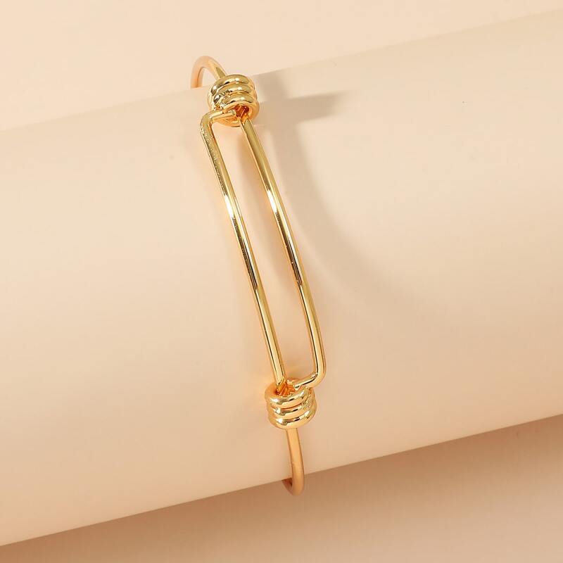 

Simple Metal Bangle, Gold