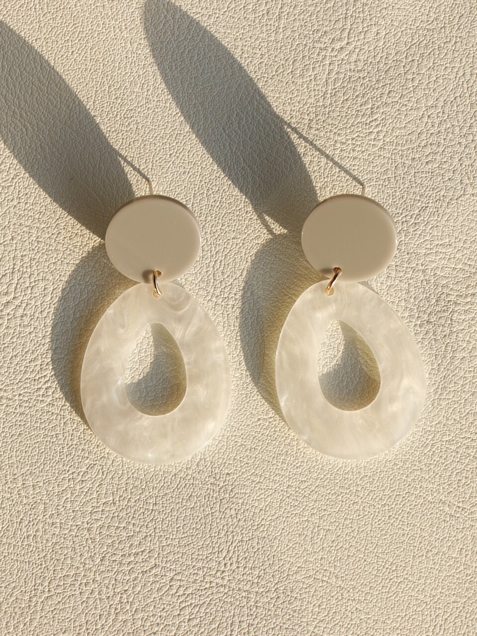Acrylic Water Drop Earrings