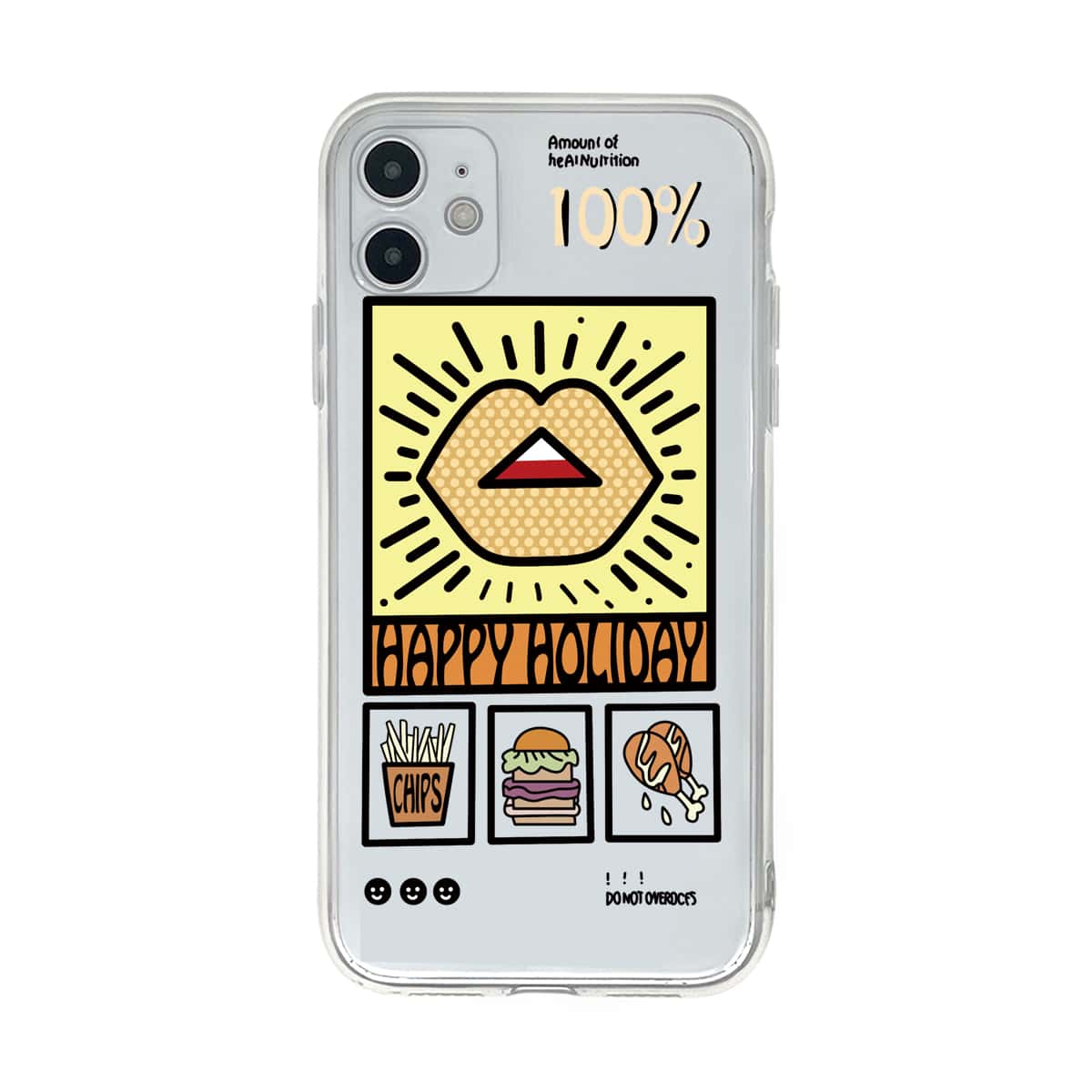 

Letter Graphic iPhone Case, Multicolor