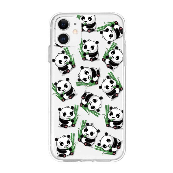 

Чехол для iPhone с принтом панды, Многоцветный