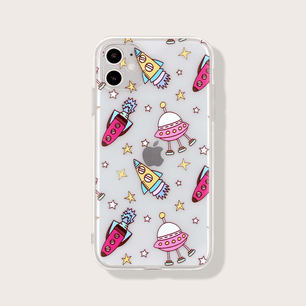 

Cartoon Graphic iPhone Case, Multicolor
