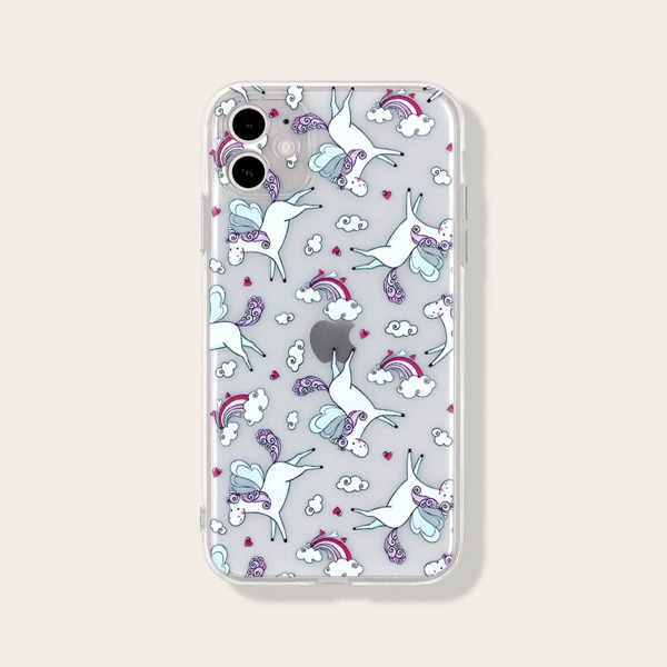 

Cartoon Graphic iPhone Case, Multicolor