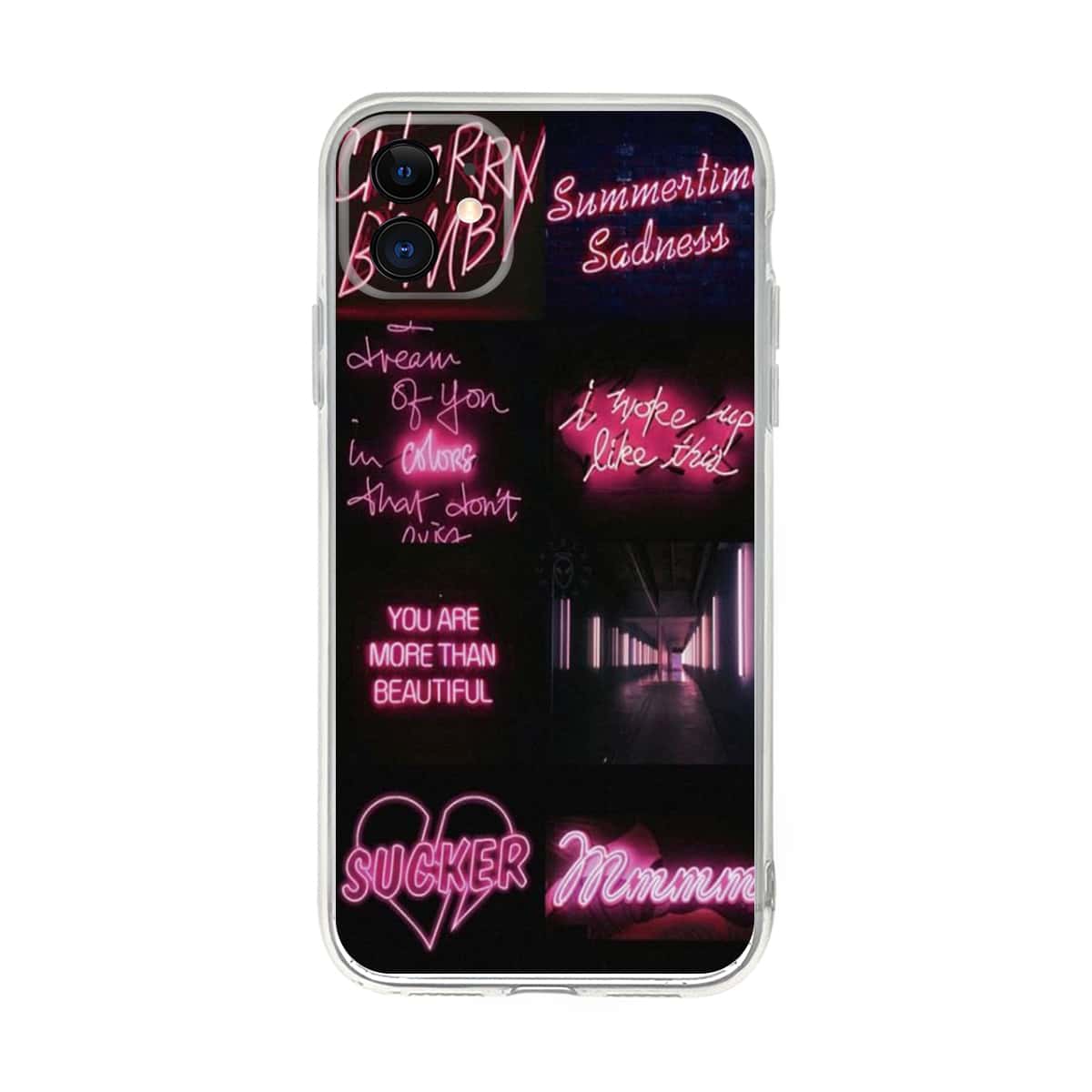 

Letter Graphic iPhone Case, Multicolor