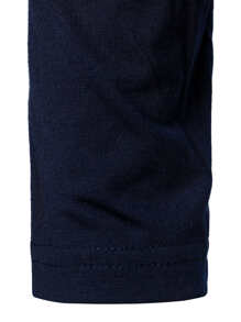 Manfinity Homme Áo thun có cổ Nam Nút Giải trí - Màu xanh hải quân - Xem 7