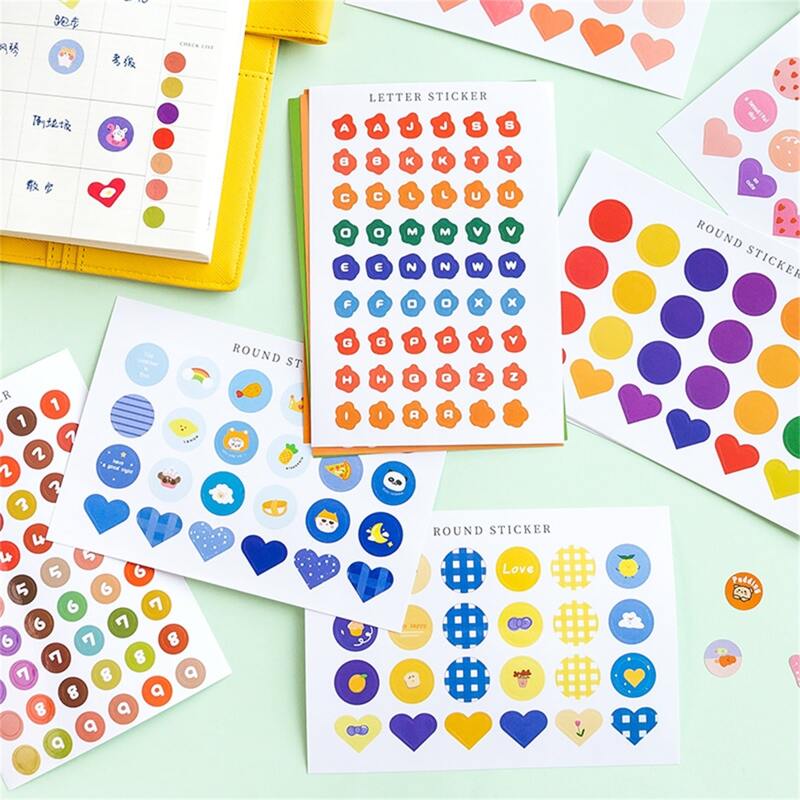 

5pcs Random Mixed Pattern Sticker, Multicolor
