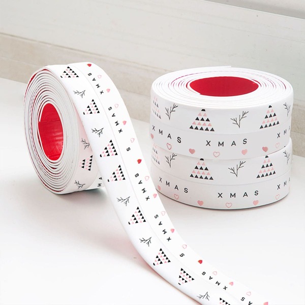 

1pc Triangle Print Waterproof Gap Tape, Multicolor