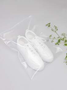 2 piezas bolsa de zapato transparente - transparente - Ver 3