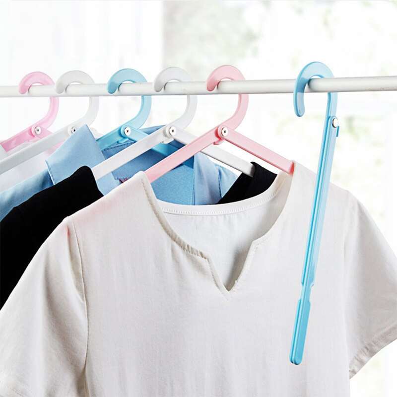 

1pc Random Color Collapsible Hanger, Multicolor