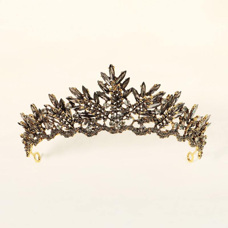 

Rhinestone Decor Hair Hoop, Gold