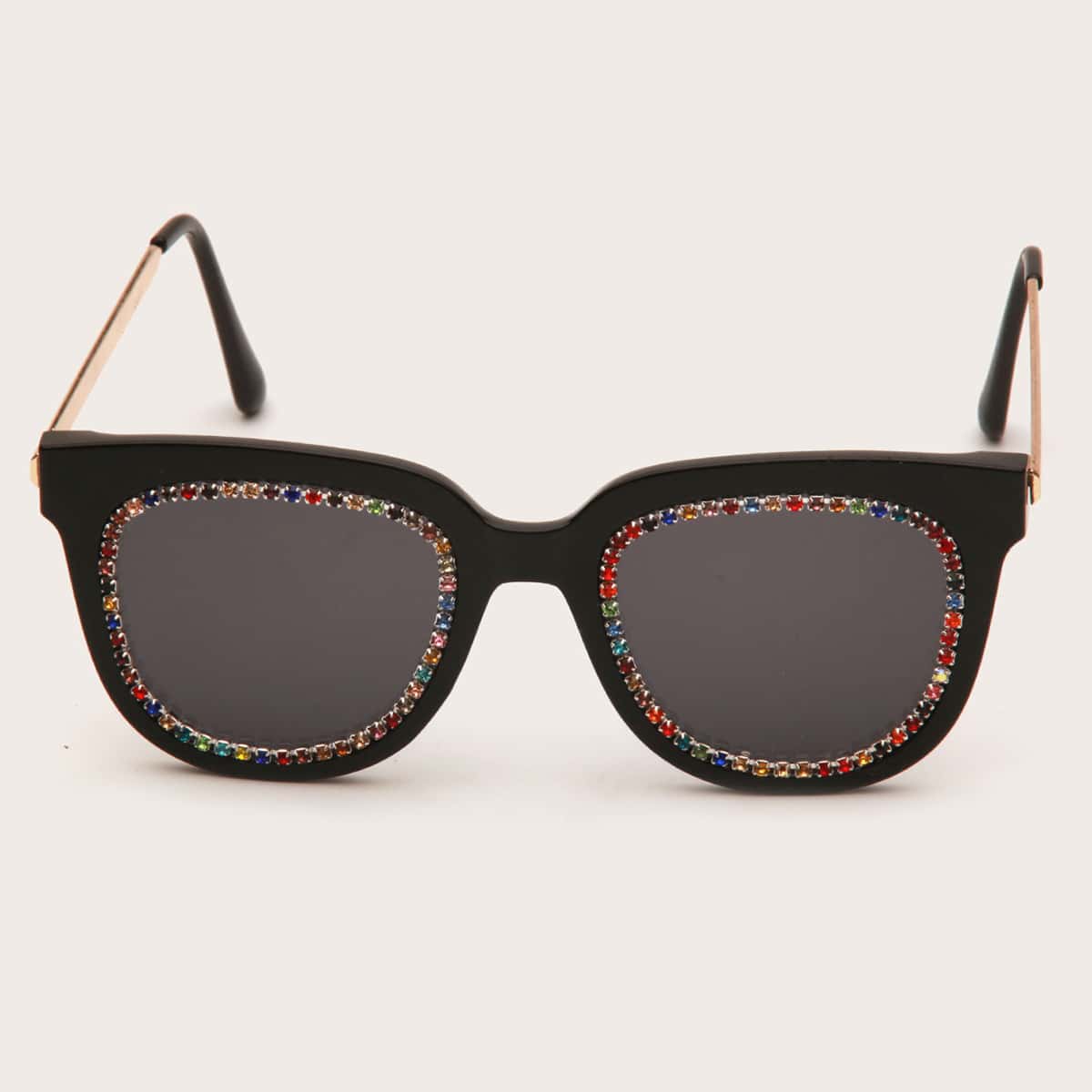 

Rhinestone Decor Sunglasses