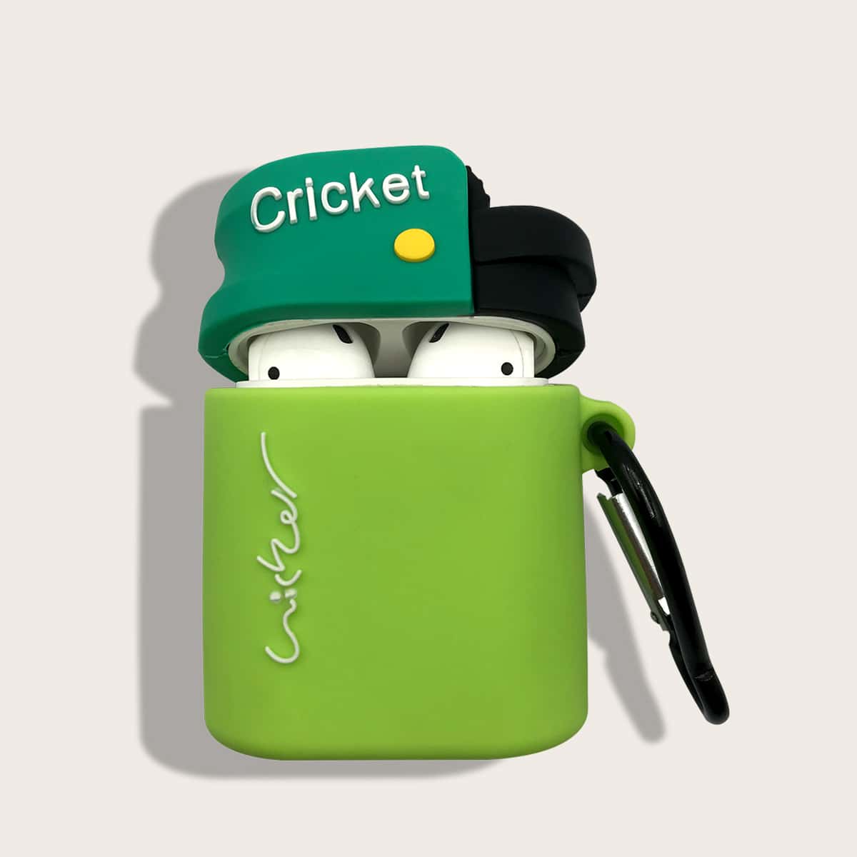 

Colorblock Airpods Case, Green
