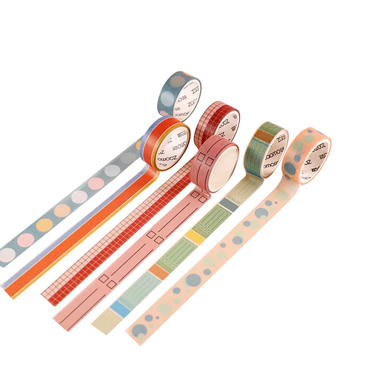 

1pc Random Solid Decorative Tape, Multicolor