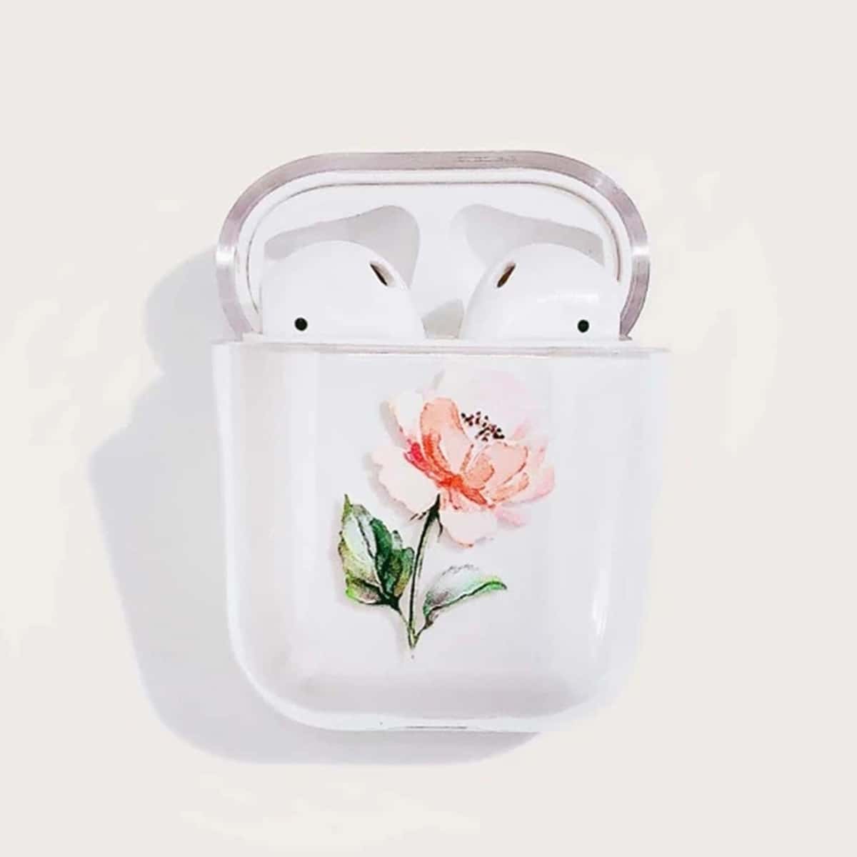 

Floral Clear AirPods Case