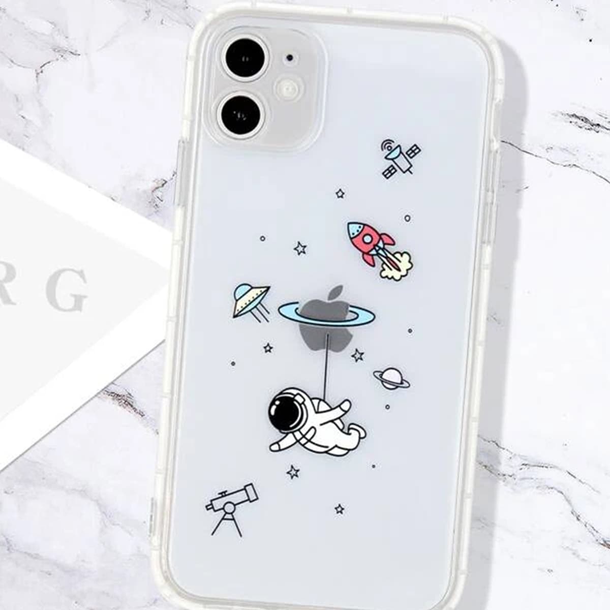

Astronaut Print iPhone Case, Multicolor