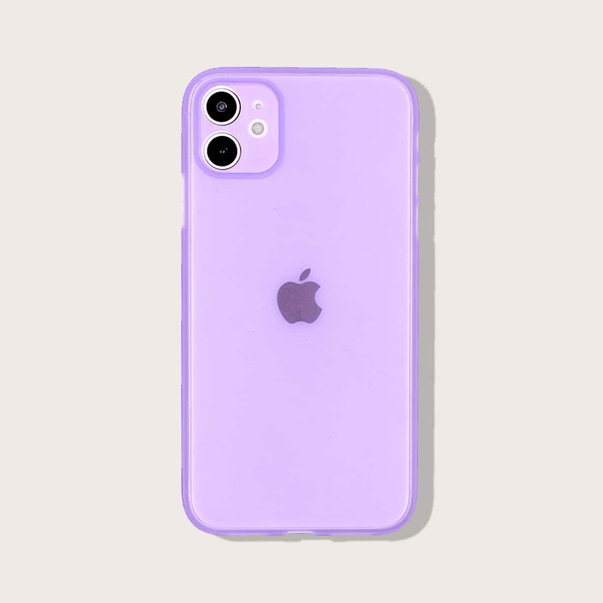 

Solid Frosted iPhone Case, Purple