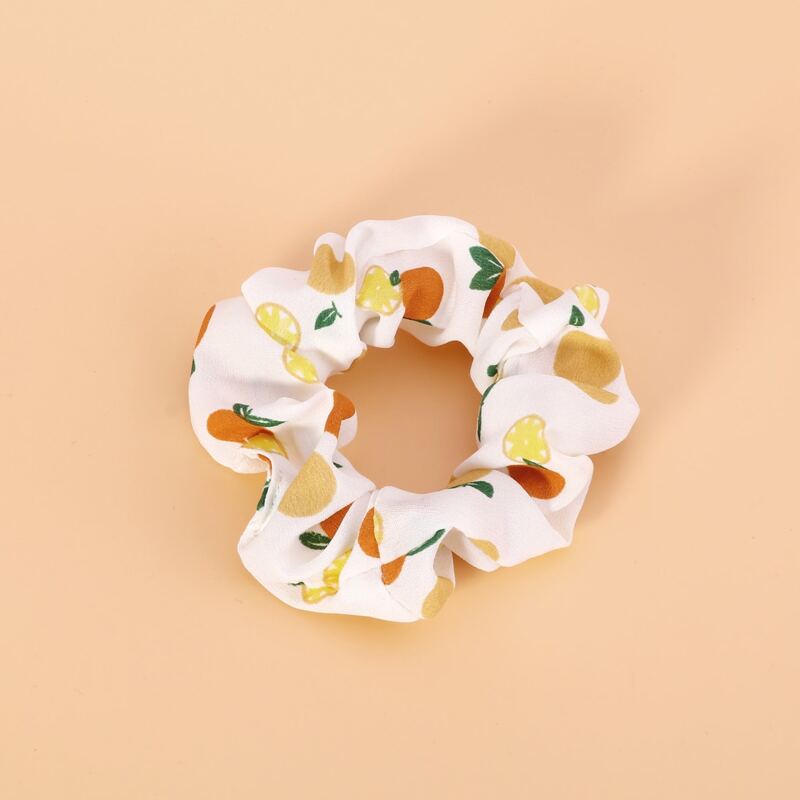 

1pc Fruit Scrunchie, Multicolor