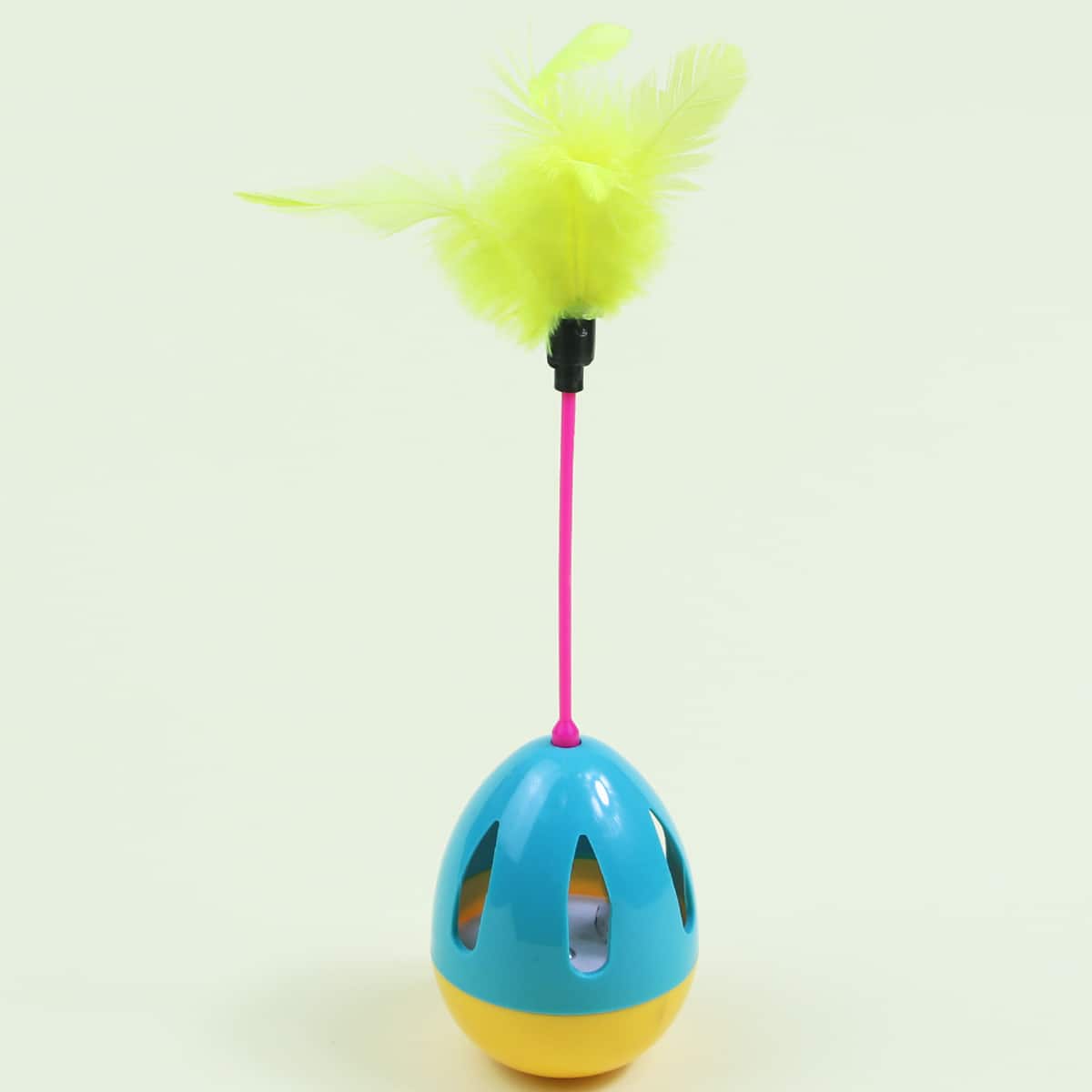 

1pc Cat IQ Treat Ball, Multicolor