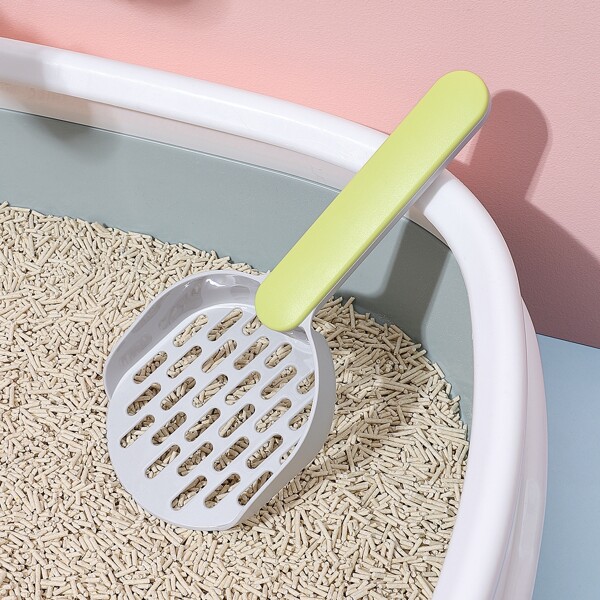 

Two Tone Cat Litter Scoop, Green
