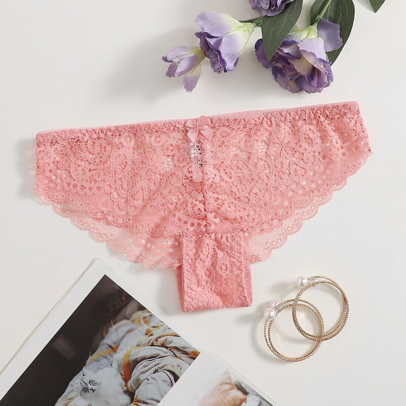 

Floral Lace Panty, Pink