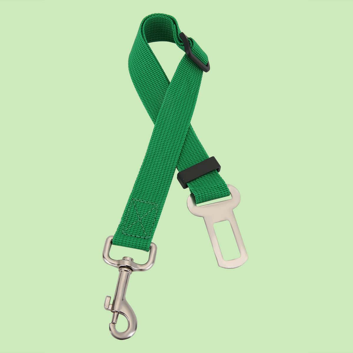 

Dog Car Seat Belt, Green