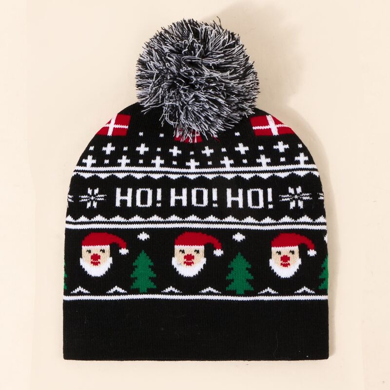 

Christmas Pattern Beanie, Multicolor