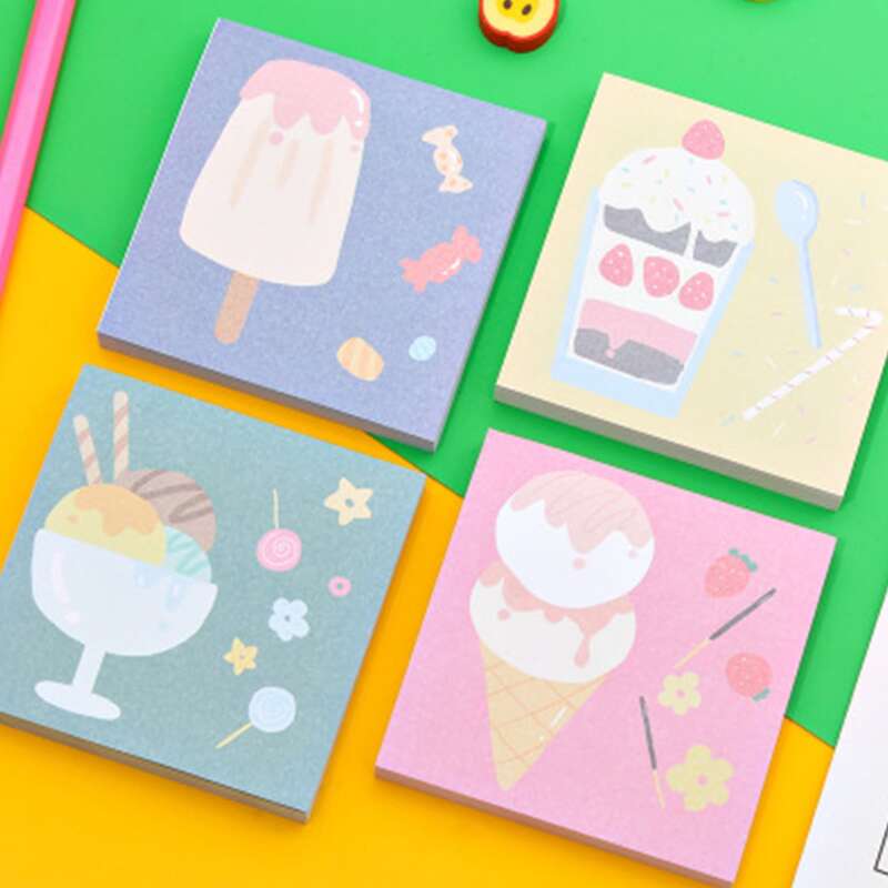 

Random 1pc Ice Cream Sticky Note, Multicolor