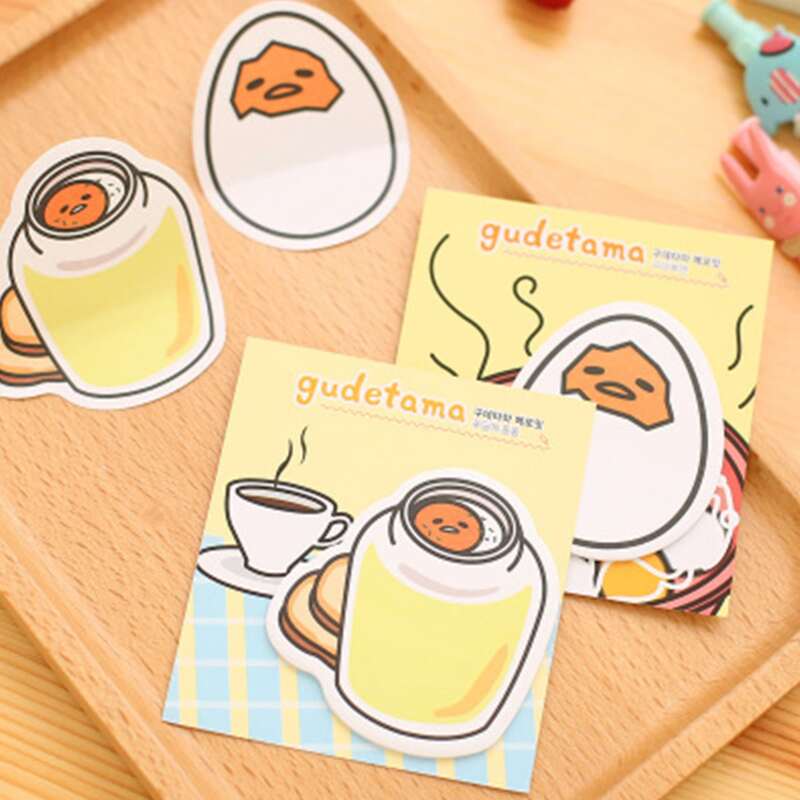 

1pc Random Cartoon Egg Sticky Note, Multicolor