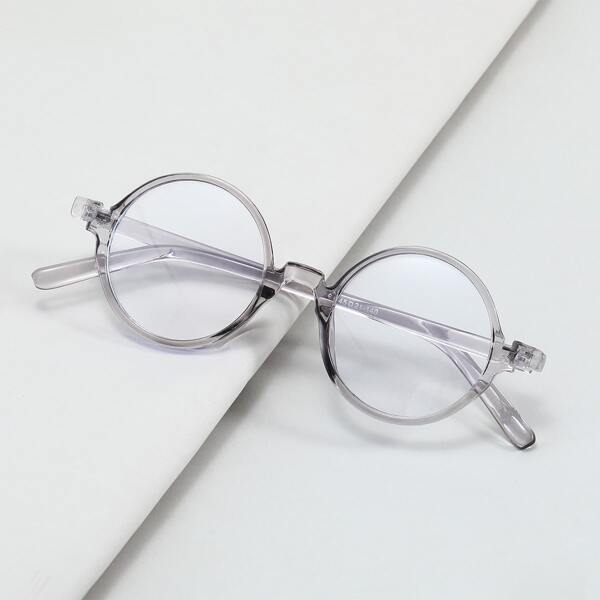 

Men Round Frame Anti-blue Light Glasses