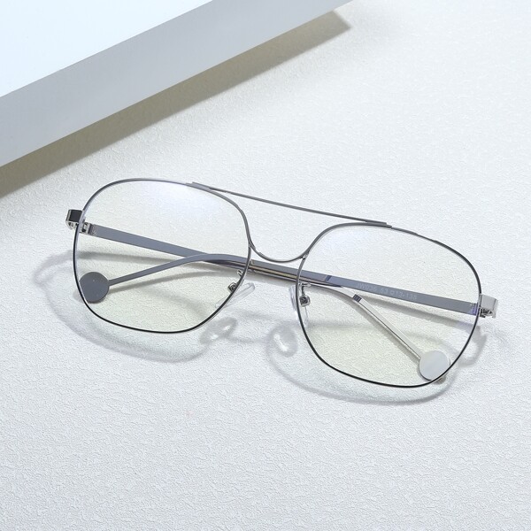

Top Bar Metal Frame Glasses