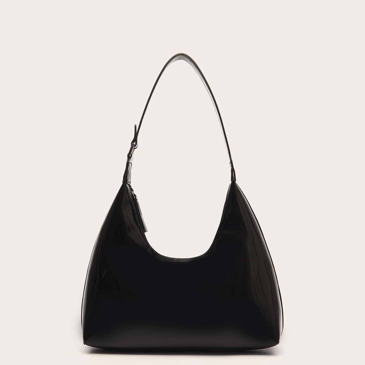 

Minimalist Shoulder Bag, Black