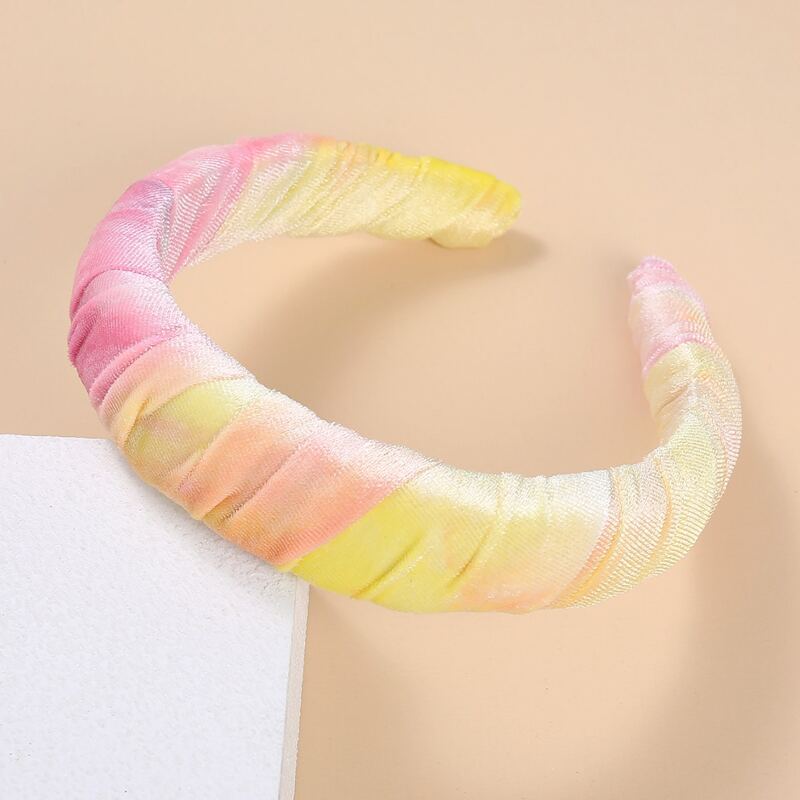 

Colorful Padded Hair Hoop, Multicolor